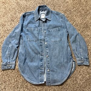 Abercombie & Fitch Denim Shacket